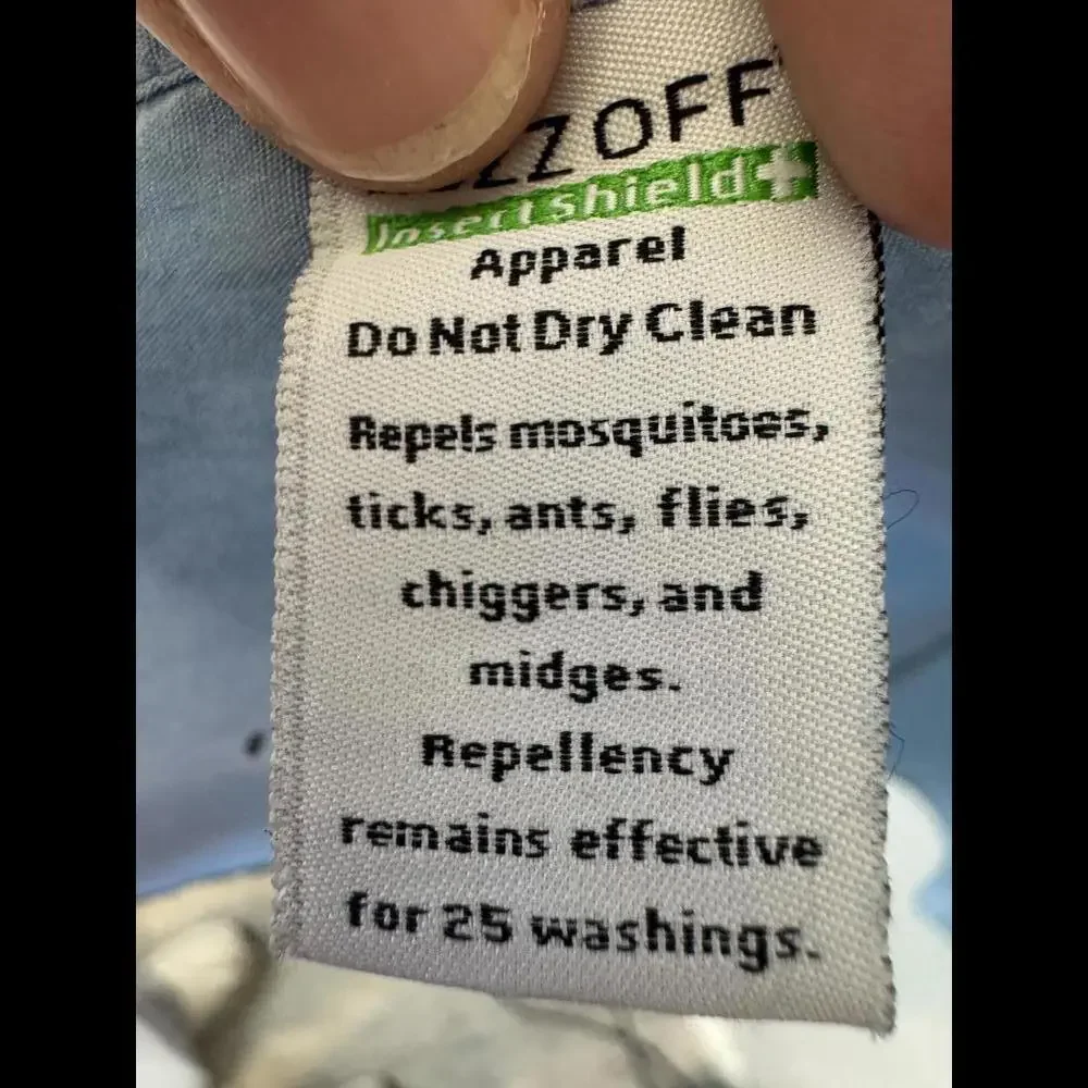 Orvis Fishing Shirt Men LG Long Sleeve Lightweight Outdoor Button Up‎ 4 Pockets - Picture 6 of 7